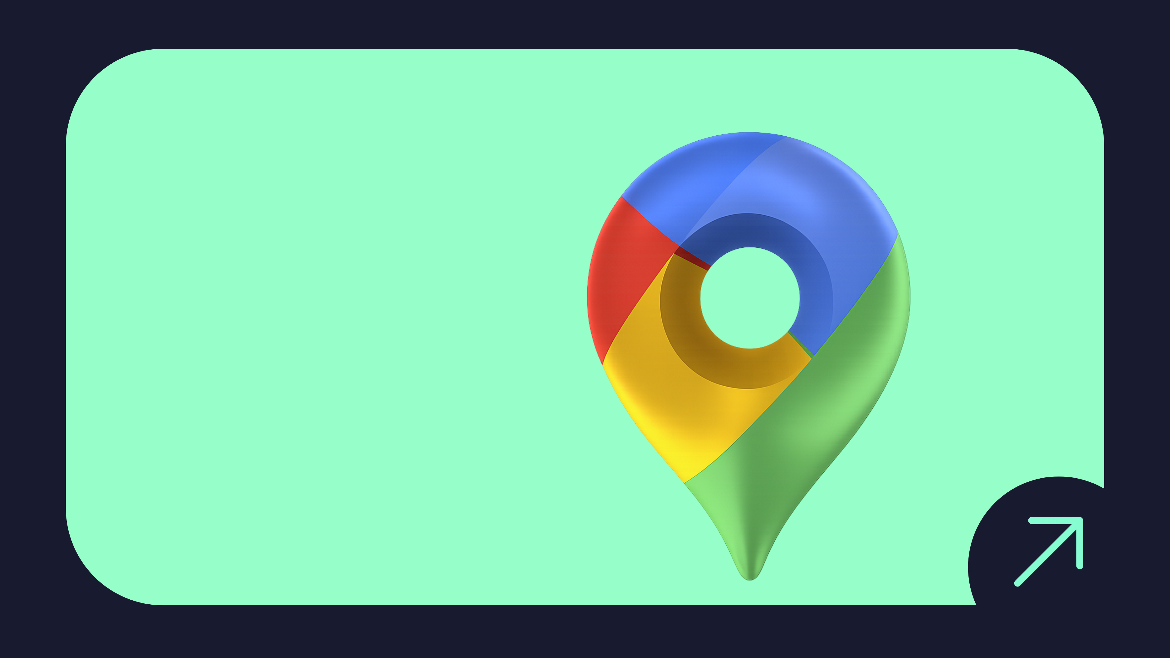 Geolocation pin with google maps colour, pin on a digital map, representing smart geotargeting and geo-location AR marketing strategies for brand engagement.