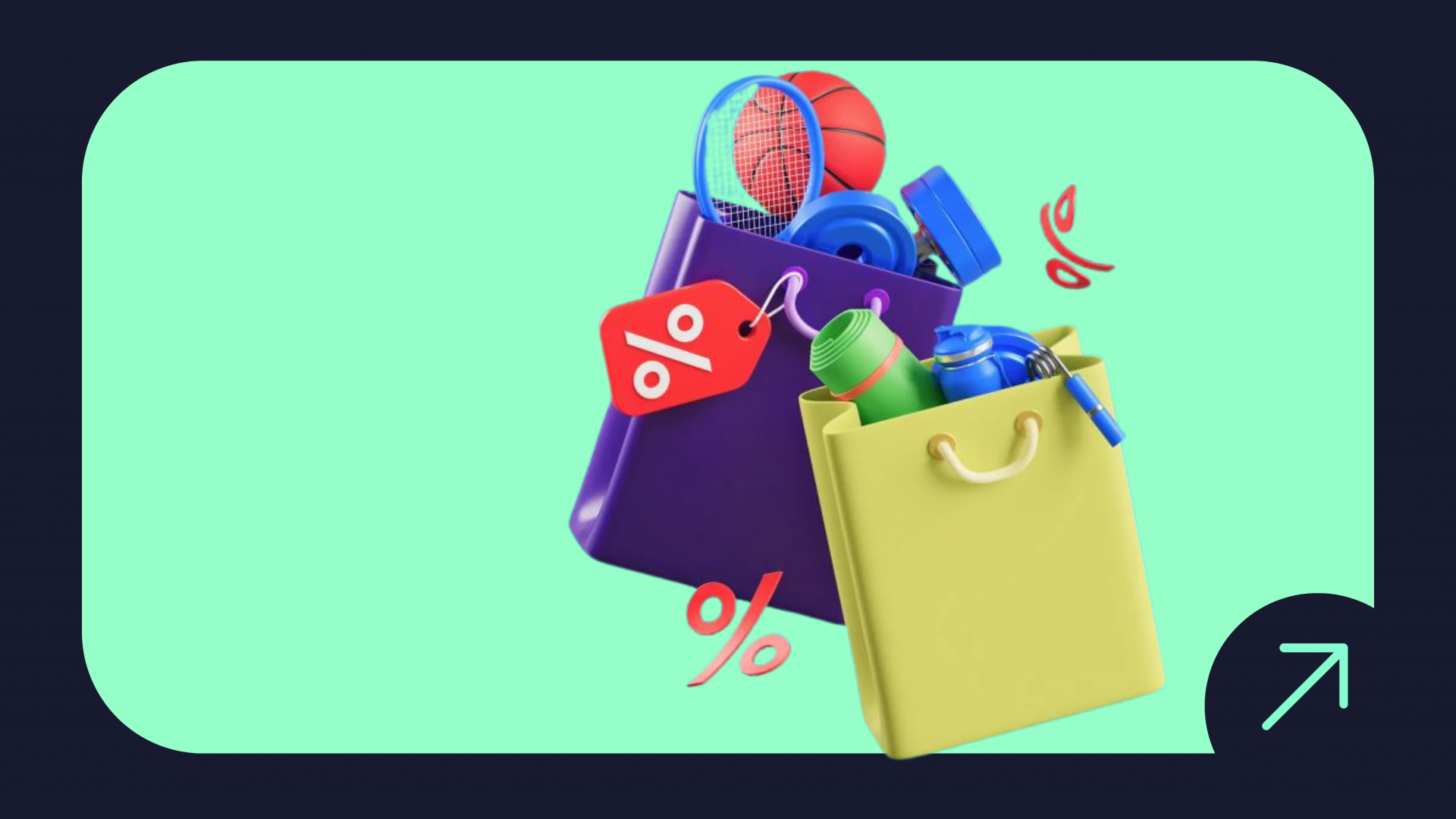 several branded shopping bags, symbolizing the successful sales conversions that can be achieved by implementing an Augmented Reality (AR) strategy in retail.